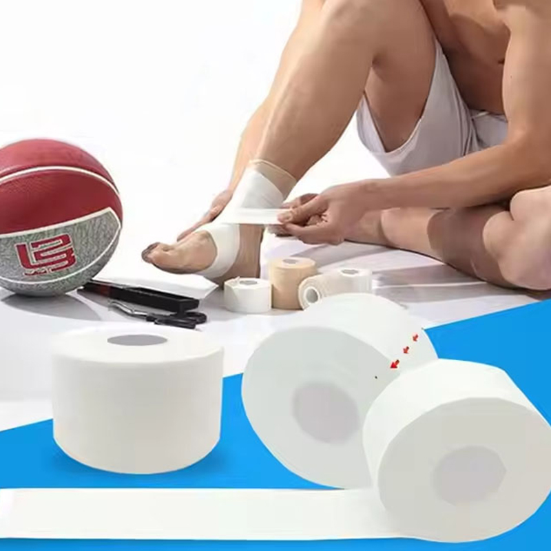 Téip Spóirt Strapping Fabraic Solúbtha Breathable