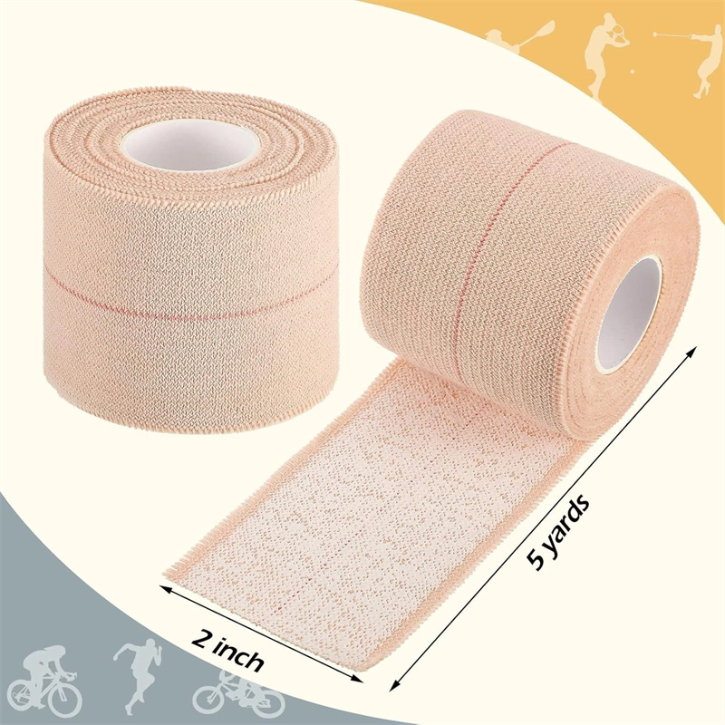 Téip Teiripeach Leaisteacha (EAB) - Sín Bandage Greamaitheach le haghaidh Comhbhrú agus Tacaíocht Téip Teiripeach Leaisteacha (EAB) - Sín Bandage Greamaitheach le haghaidh Comhbhrú agus Tacaíocht