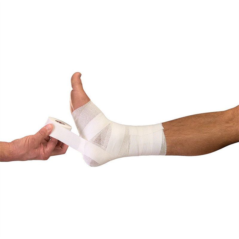 Téip Lúthchleasa Ocsaíd Sinc | Téip Rigid Strapping Spóirt do Rúitín, Caol, agus Comhthacaíocht Téip Lúthchleasa Ocsaíd Sinc | Téip Rigid Strapping Spóirt do Rúitín, Caol, agus Comhthacaíocht