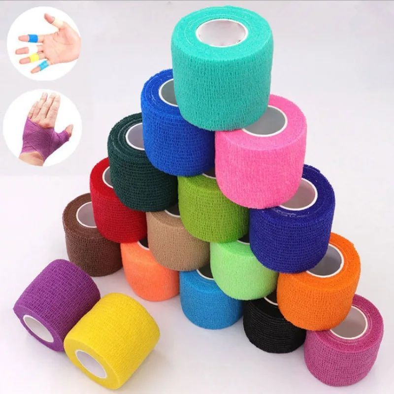 Rolla Timfhilleadh Bandage Féin-Chloí - Timfhilleadh Comhtháite le haghaidh Comhbhrú, Timfhilleadh Tréidliachta agus Coinneáil Feistis (Saor ó LaTeX)